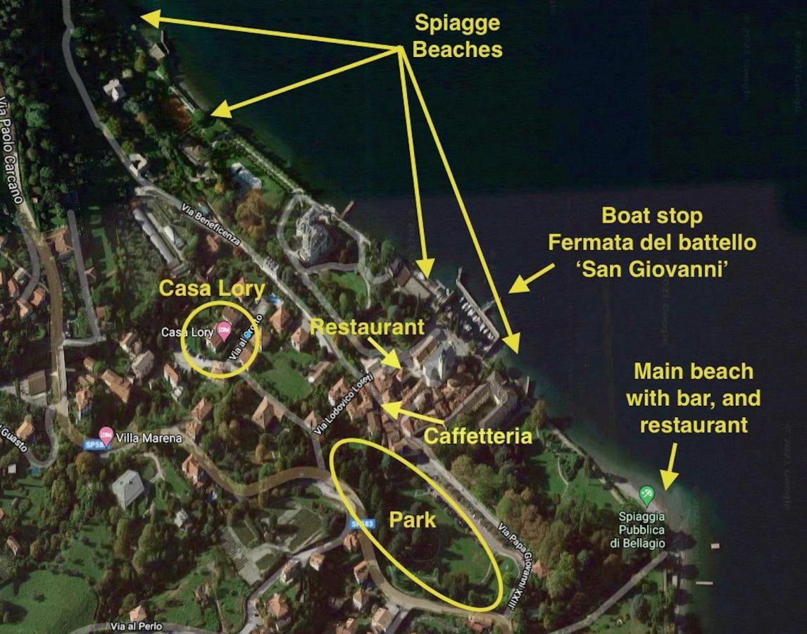Appartamenti Casa Lory Bellagio Buitenkant foto